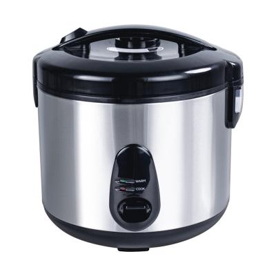2.2L 900W Hot Sell Home Kitchen Appliance Small Portable Mini Electric Stainless Steel Rice Cooker with non-stick coating