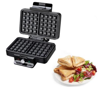 1000W Household Breakfast Waffle Maker Electric Automatic Waffle Maker With Auto Clip Lock