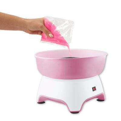 Cotton Candy Floss Maker with One-button Start, Electric Cotton Candy Machine DIY Marshmallow Machine for Family