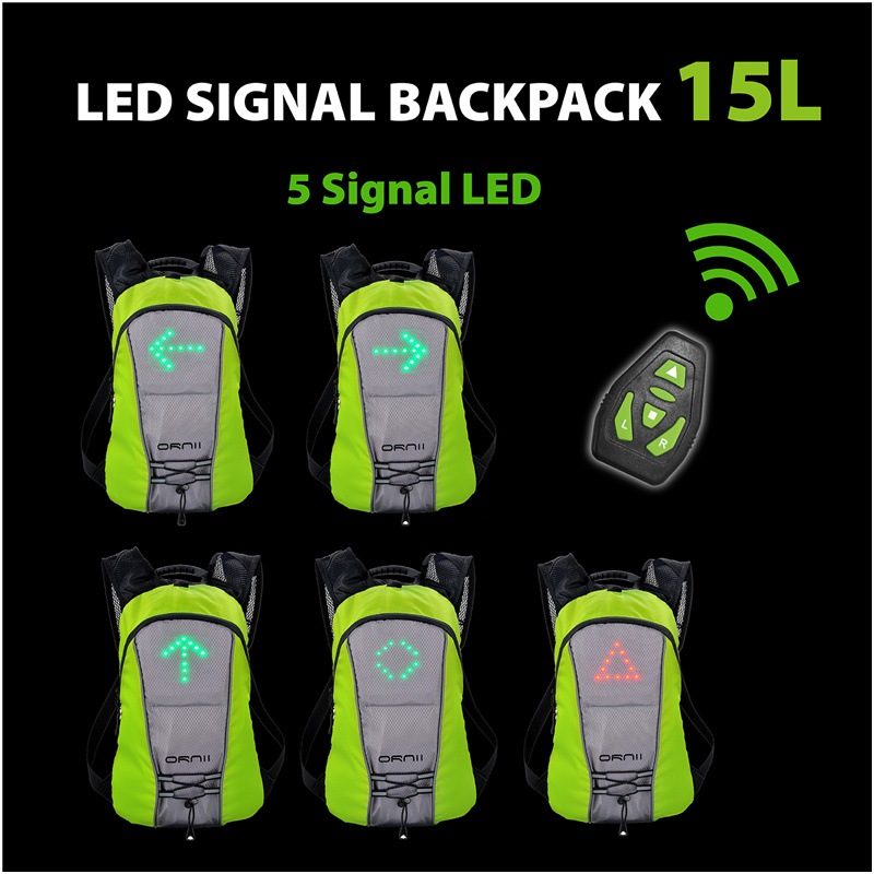 LED signage backpack