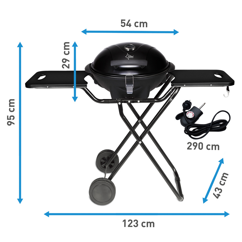 Electric BBQ grill