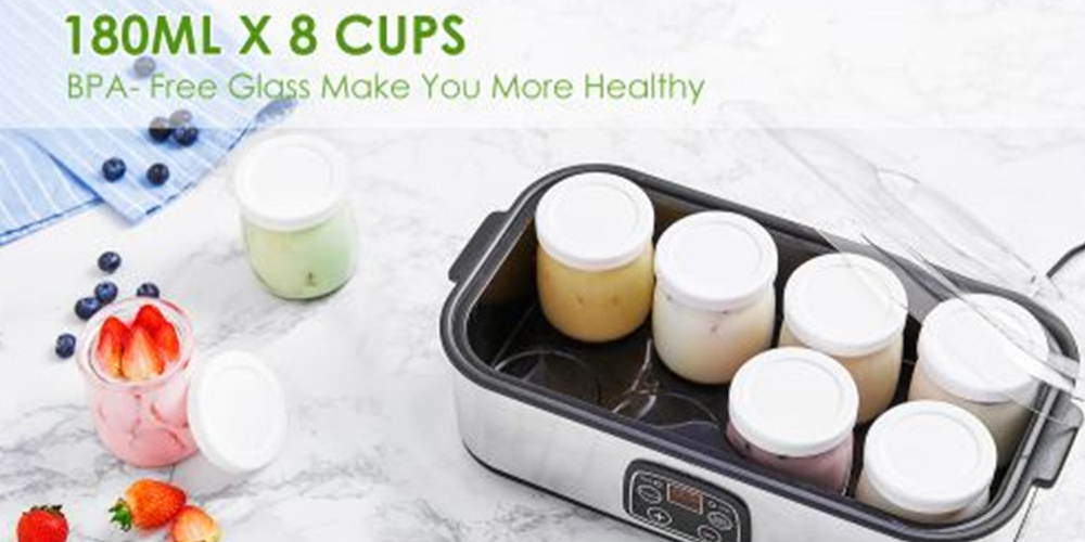 8 cups home yogurt machine