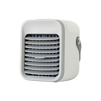 2021 New Portable Mini Air Cooler Night Light Desktop Mini Air Conditioner Fan