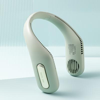 2021 New Portable Neck Fan HandFree Wearable Cooling Cooler Outdoor Mini Rechargeable Fan