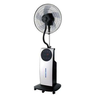 Home Appliances 16 Inch Water Ottle Spray Cooling Fan Water Mist Fan Humidifier Cooling Mist Fan With Touch Panel