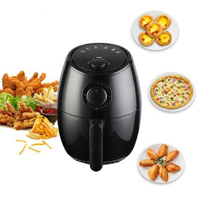 Mini Air Fryer 2.0L Kitchen Home Commercial Round Electric Air Deep Fryer Without Oil Hot Air Fryer