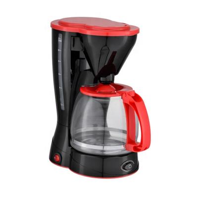 1.5L 800W Drip Coffee Machine With Anti-drip And Removable Filter Holder