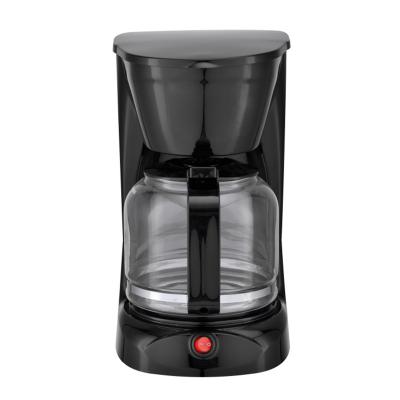 Home appliance drip coffee make 1.8L Anti-drip function coffee machine with high temperature glass