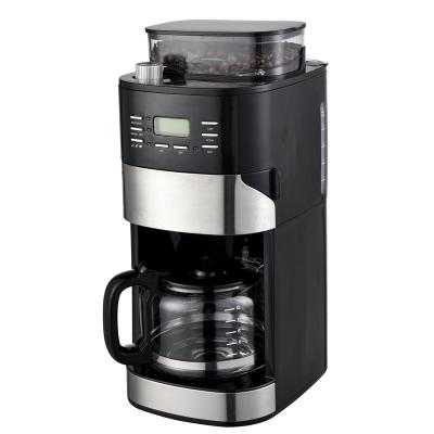 1.5L Home Coffee Espresso With Grinder High-End Design Espresso Coffee Machine With Grinder