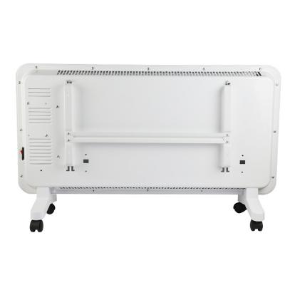 1500W Latest Fast Heating Portable Home Glass Panel Electric Convector Heater With Power-on Indicator And LED Display