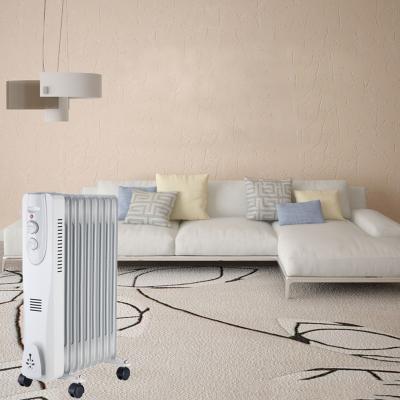 Comfort 2500W Electric Oil Filled Radiator Space Heater Oil Filled Heater Portable Room Radiator Filled Oil Heaters