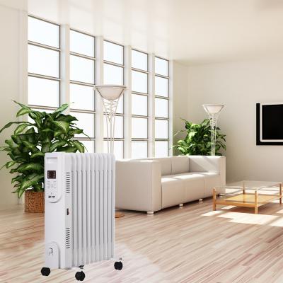 Home appliance portable 2500W oil filled radiator electric room heater oil-filled radiators thermal oil tank heaters