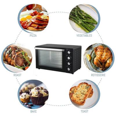 80L Homehousehold multifunction electric toaster oven cake bread pizza electric oven electric oven