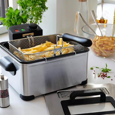 5L 2000W Hot Sale Household Electric Oil Deep fryer with view windows for chips chicken