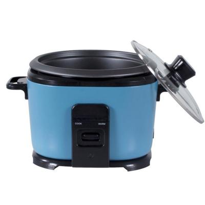 400W 1.0L electric rice cooker automatic cooking and warming fuction with smart built in lid holde