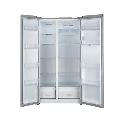 Home NET 324L Fridge Cabinet TWO Doors Side By Side Fridge Freezer With led display refrigerator