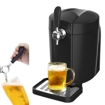 Stainless steel decorative dispenser housing universal 5L keg and Heineken keg Draught beer cooler machine dispenser draft beer with classic tap